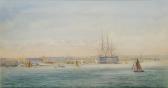 BEVAN Irwin John David,H.M.S. 'Victory' in Portsmouth Harbour,Charles Miller Ltd 2020-11-24