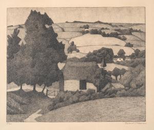 BEVAN Robert Polhill 1865-1925,Rosemary, Devon (Dry 31),1922,Forum Auctions GB 2024-03-12