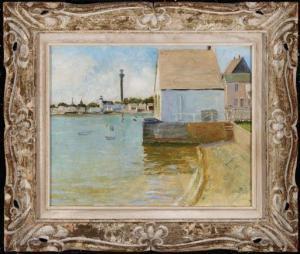 BEVIN Alice Conklin 1893-1969,Provincetown Shoreline,Provincetown Art Association US 2021-09-26