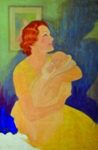 BEVIS ROWLES Lillian May 1914-1918,A Mother and Baby,John Nicholson GB 2014-11-05