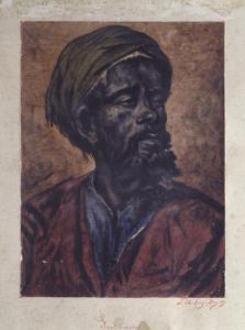 BEY Luigi,Sudanese,1889,Galleria Pananti Casa d'Aste IT 2015-11-23