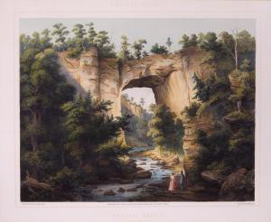 Beyer Ed 1820-1865,Natural Bridge,1857,Susanin's US 2017-09-19
