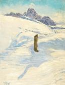 BEYER Hans 1878-1963,Winter im Engadin,1930,Zofingen CH 2015-06-06