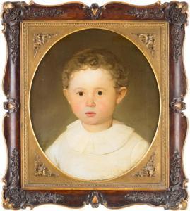BEYFUSS Ludwig 1805-1860,Set of paintings. Children portraits of K,1844,Hargesheimer Kunstauktionen 2019-09-14