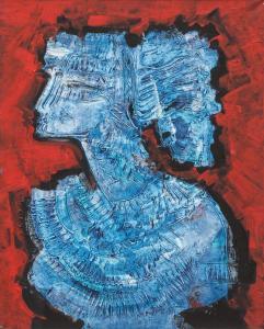 BEZEYIS Sadan,Mavi Tanrýça,1998,Beyaz Art TR 2015-06-01