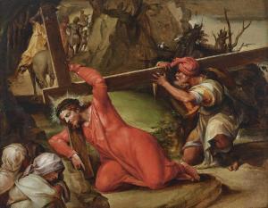 BEZZI Giovanni Francesco 1530-1571,Christ Carrying the Cross,Christie's GB 2021-10-14