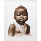 BHENGU Gerard 1910-1990,Portrait of an African Child,William Doyle US 2012-06-20