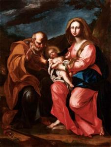 BIANCHI Federico 1635-1719,Riposo nella fuga in Egitto,Finarte IT 2008-04-19