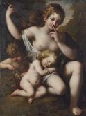 BIANCHI Federico 1635-1719,Venus and Cupid with putti,Christie's GB 2008-07-09