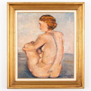 BIANCHI Guglielmo 1899-1966,Nudo di spalle,1932,Wannenes Art Auctions IT 2023-02-02