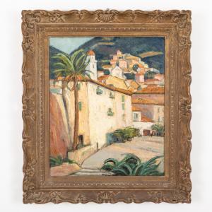 BIANCHI Guglielmo 1899-1966,Scorcio ligure,1935,Wannenes Art Auctions IT 2023-02-02