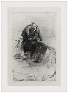 BIANCHI Mosè 1840-1904,Lupo di mare,1885/92,Saletta d'arte Viviani IT 2017-08-05