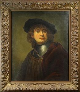 BIANCHINI Vittorio 1797-1880,Portrait of Rembrandt Van Rijn,1876,Clars Auction Gallery US 2015-02-21