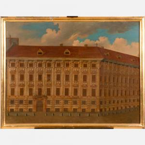 BIBIENA Ferdinando Galli,Prospect view of the facade of the Palais Starhemb,Deutsch 2021-12-14