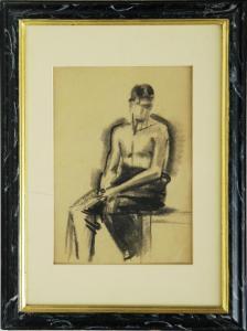BIBIKOV Gheorghi 1903-1976,Figura maschile seduta,Il Ponte Casa D'aste Srl IT 2012-05-14