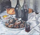 BICHET Charles Theodore 1863-1929,Les pommes cuites,1927,Neret-Minet FR 2022-12-16