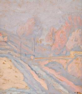 BICHET Charles Theodore 1863-1929,Limoges brouillard,Marambat-Camper FR 2023-04-19