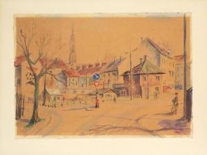 BICHL Toni 1900-1900,Der blaue Punkt,1957,Scheublein Art & Auktionen DE 2022-05-13