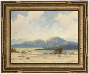 BICKERSTAFF George Sanders 1893-1954,Desert landscape,John Moran Auctioneers US 2009-07-28