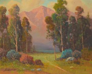 BICKERSTAFF George Sanders 1893-1954,Landscape,John Moran Auctioneers US 2023-04-03