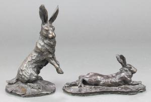 BICKLEY Jon,figure of a standing hare,Denhams GB 2017-06-14