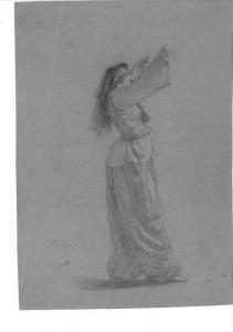 BIDA Alexandre 1813-1895,Danseuse orientale,Audap-Mirabaud FR 2014-06-04