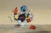 BIDDLE Laurence 1888-1968,Pansies,Christie's GB 2012-07-12