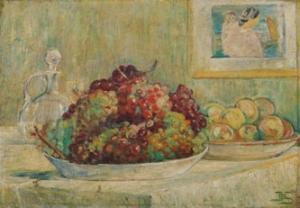 BIDOLI SALVAGNINI Ida 1876-1937,Interno con frutta sul tavolo,Finarte IT 2006-05-31