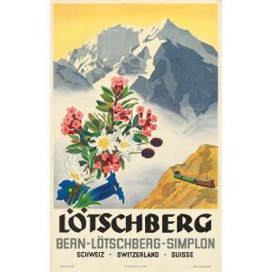 BIEBER Armin 1892-1970,LÖTSCHBERG,1939,Lyon & Turnbull GB 2020-01-15