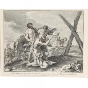 BIEDERMANN Johann Jakob 1763-1830,Martyrdom of Saint Andrew,1740,Ripley Auctions US 2024-02-10