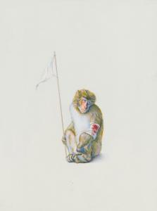 BIEL JOE 1966,Monkey (Flag),2009,Van Ham DE 2019-10-02