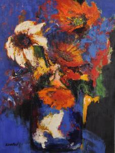 BIENFAIT ALINE 1941-2017,Still Life of Flowers,John Nicholson GB 2020-05-13