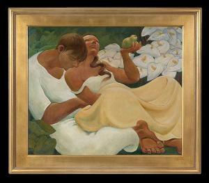BIERMAN Sandra 1945,The Seduction of Eve II,New Orleans Auction US 2015-05-30