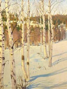 BIESE Helmi 1867-1933,Winter Forest,5th Avenue Auctioneers ZA 2015-09-06
