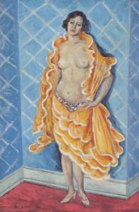 BIESEL Fred 1893-1954,female nude,1929,Ripley Auctions US 2023-04-29
