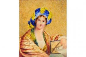 BIFFEN SARAH 1784-1850,A LADY IN CIRCASSIAN DRESS,Mellors & Kirk GB 2015-10-14