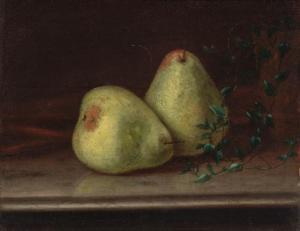 BIGELOW Daniel Folger 1823-1910,Green Pears,William Doyle US 2019-03-27