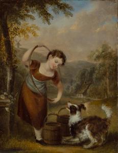 BIGG William Redmore 1755-1828,A Boy with a Dog,William Doyle US 2023-05-24