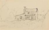 BIGGS Walter 1886-1968,A Group of Five Exterior Sketches,1886,Hindman US 2017-06-22
