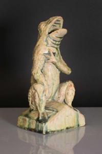 BIGOT Alexandre 1862-1927,frog figure,Sworders GB 2023-01-17