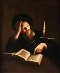 BIGOT Trophime 1579-1650,The Artist Studying by Candlelight,Simpson Galleries US 2020-06-07