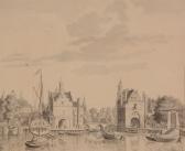 BIJLAERT Joannis Jacobus 1734-1809,View of Delft,Dreweatts GB 2016-10-25