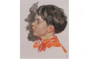 BILAN Petr Ilich 1921-1976,Portrait of a Boy,1976,David Duggleby Limited GB 2015-06-08