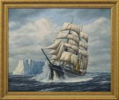 BILAS Peter 1952,Ship in full sail in the Antarctic,Rosebery's GB 2016-02-06