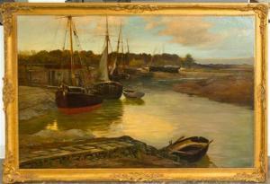 BILBIE James Lees 1884-1945,Boats,Hindman US 2018-08-01