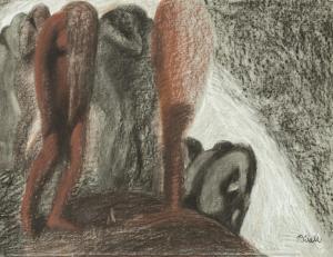 BILEK Aloïs 1887-1961,Figural composition - untitled,Art Consulting CZ 2023-10-15