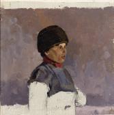 BILIBINE Ivan Iakovlevich 1876-1942,Study: Portrait of a Young Boy,Heritage US 2008-11-14