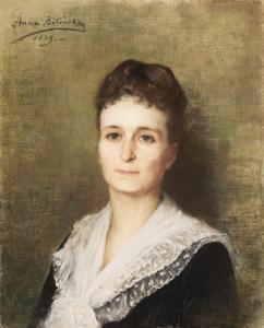 BILINSKA BOHDANOWICZ Anna,Portrait of Ade\`le Alice Vincent de Vaugelas,1889,Desa Unicum 2022-05-19