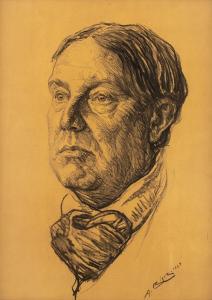 BILIS Andre Aaron 1893-1971,Portrait of Maurice de Vlaminck (1876-1958),MacDougall's GB 2024-04-10