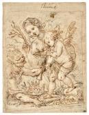 BILIVERTI Giovanni 1585-1644,A satyr, a woman and a winged putto,Christie's GB 2019-01-31